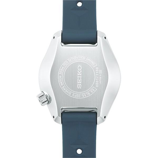 Seiko Prospex 55th Anniversary Limited Edition 1968 Mechanical Diver's Reissue SBEX011 Men's Automatic Watch, Navy Blue with Silicone