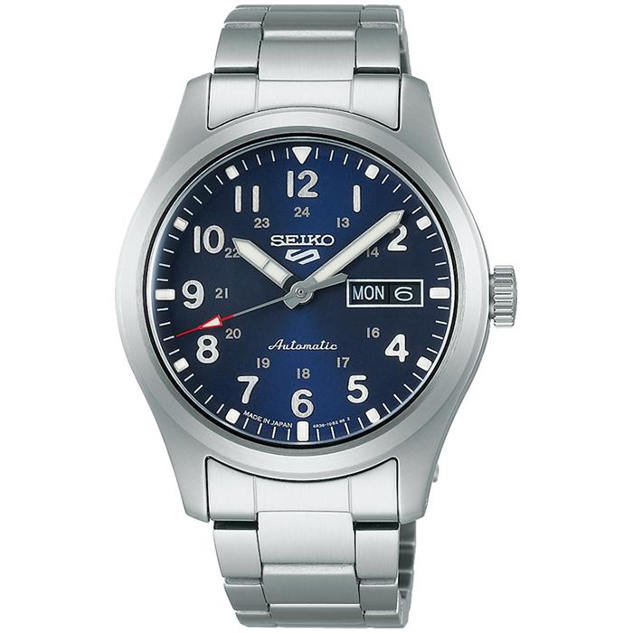 Seiko 5 Sports FIELD SPORTS STYLE SBSA113 Men's Mechanical Automatic Watch, Blue