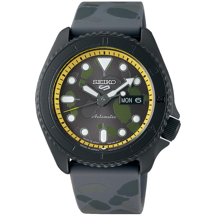SEIKO 5 Sports One Piece Collaboration Limited Edition Sanji SBSA155 Men's Mechanical Automatic Watch