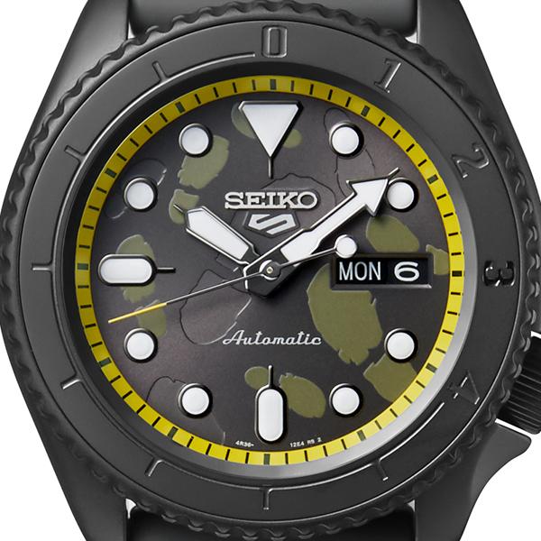 SEIKO 5 Sports One Piece Collaboration Limited Edition Sanji SBSA155 Men's Mechanical Automatic Watch