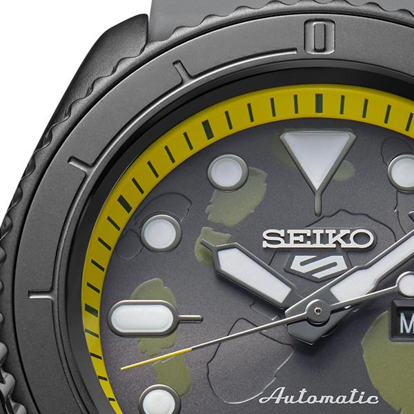 SEIKO 5 Sports One Piece Collaboration Limited Edition Sanji SBSA155 Men's Mechanical Automatic Watch