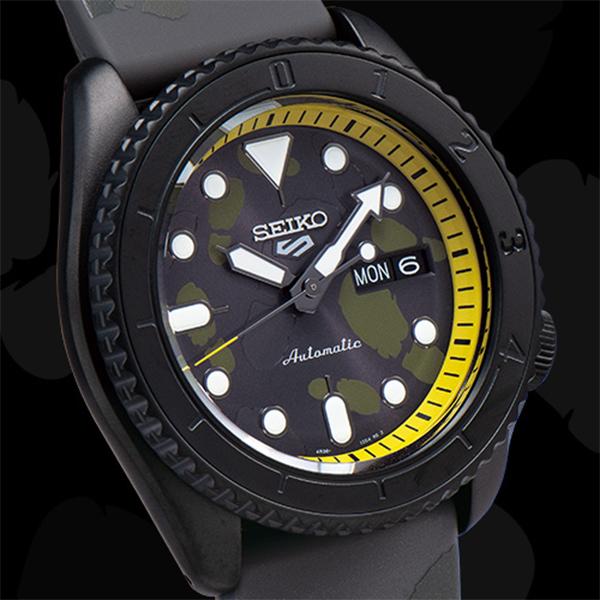 SBSA155-SEIKO-5-SPORTS-Seiko-5-Sports-ONE-PIECE-Collaboration limited model-Sanji-Limited quantity-5,000 pieces-Mechanical-Automatic-With hand winding-