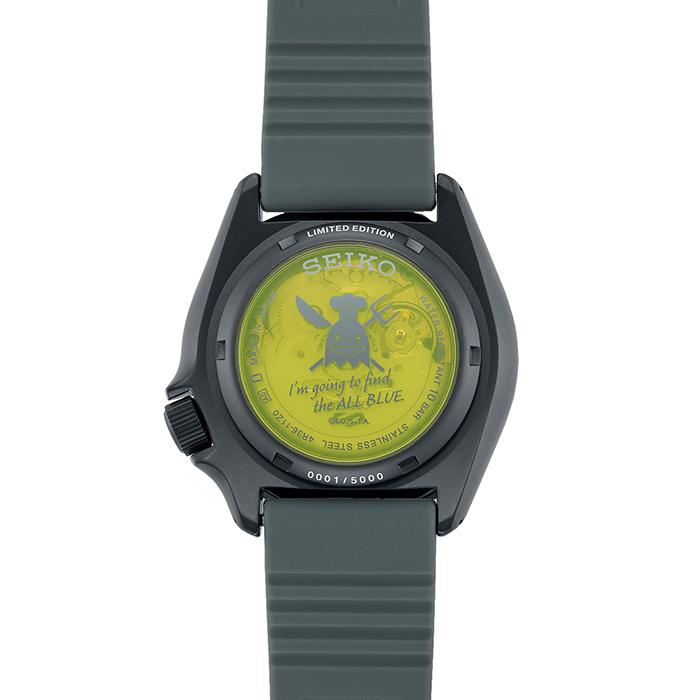 SBSA155-SEIKO-5-SPORTS-Seiko-5-Sports-ONE-PIECE-Collaboration limited model-Sanji-Limited quantity-5,000 pieces-Mechanical-Automatic-With hand winding-