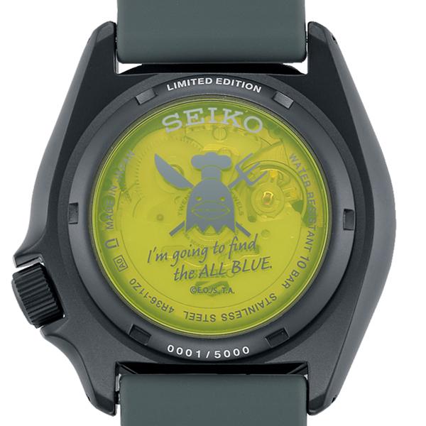 SBSA155-SEIKO-5-SPORTS-Seiko-5-Sports-ONE-PIECE-Collaboration limited model-Sanji-Limited quantity-5,000 pieces-Mechanical-Automatic-With hand winding-