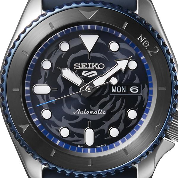 Seiko 5 Sports One Piece Collaboration Limited Edition Sabo SBSA157 Men's Mechanical Automatic Watch