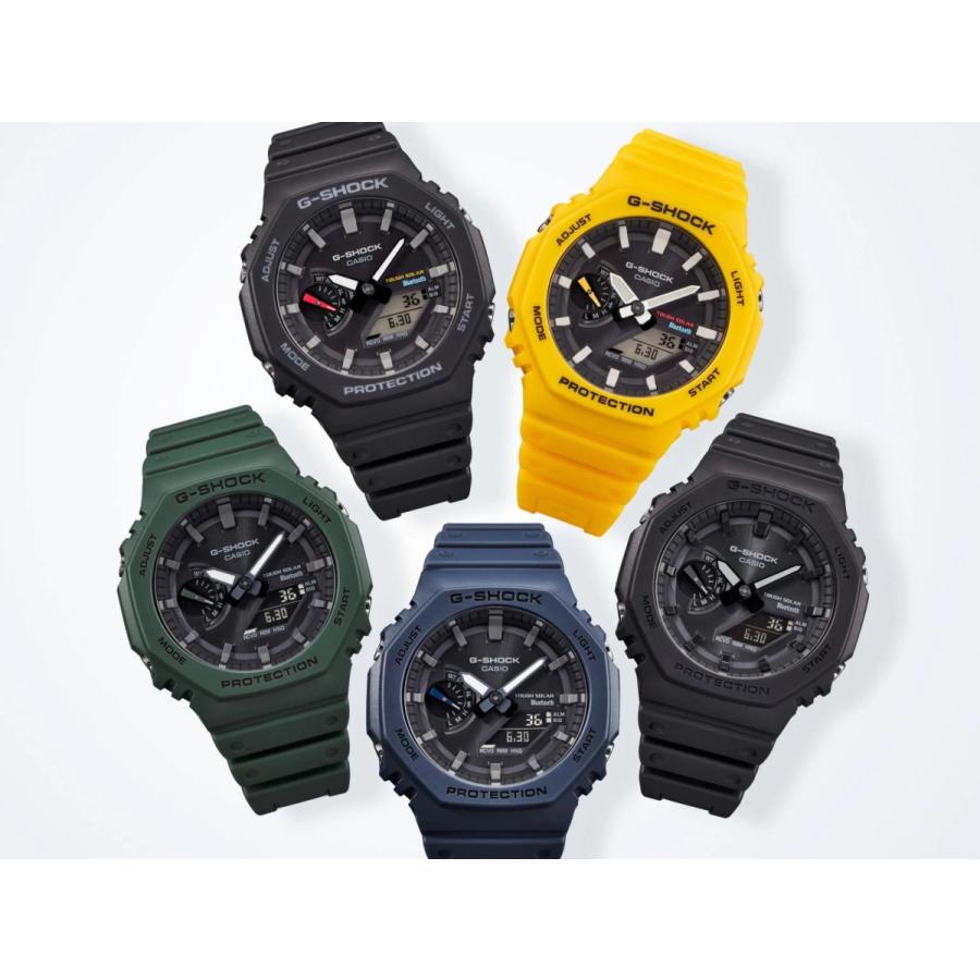 CASIO G-SHOCK GA-B2100-2AJF JDM Tough Solar Mobile Link Analog-Digital Octagonal Navy Black Men's Watch