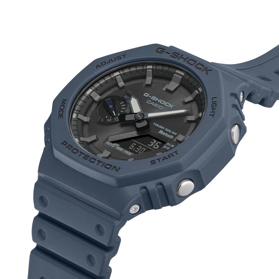CASIO G-SHOCK GA-B2100-2AJF JDM Tough Solar Mobile Link Analog-Digital Octagonal Navy Black Men's Watch