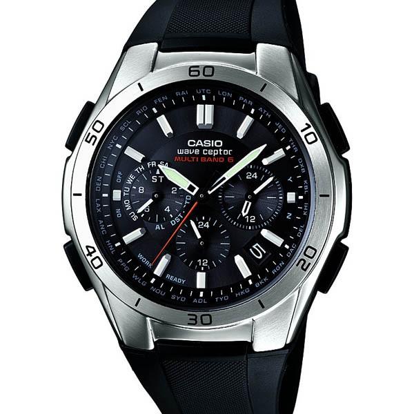 CASIO WAVE CEPTOR WVQ-M410-1AJF Black Dial Tough Solar Multiband 6 Chronograph JDM Men's Watch