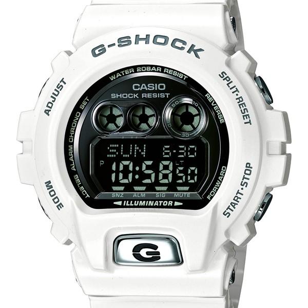CASIO G‑SHOCK GD‑X6900FB‑7JF JDM White Enamel Metallic Dial Big Case 10‑Year Battery Digital Men's Watch