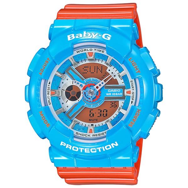 BA-110NC-2AJF CASIO BABY-G BA-110 Series Women's Watch with LED Light, Stylish and Cute Athleisure
