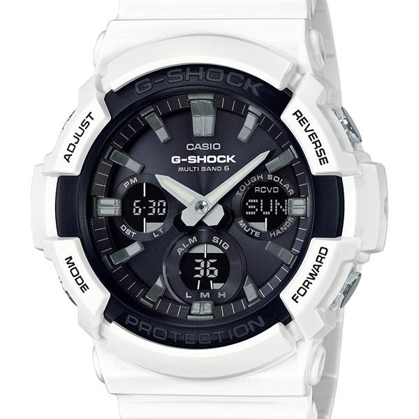 G-SHOCK GAW-100B-7AJF Radio-Controlled Solar White CASIO GA-200X Radio-Controlled Solar Men's Watch