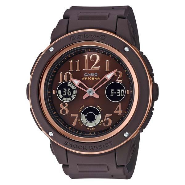 BGA-150PG-5B2JF CASIO BABY-G Navy/Brown Women's Watch