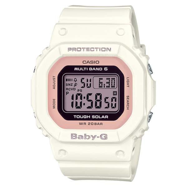 CASIO Baby-G BGD-5000-7DJF Women's Solar-Powered Radio-Controlled Watch with 6 World Station Reception