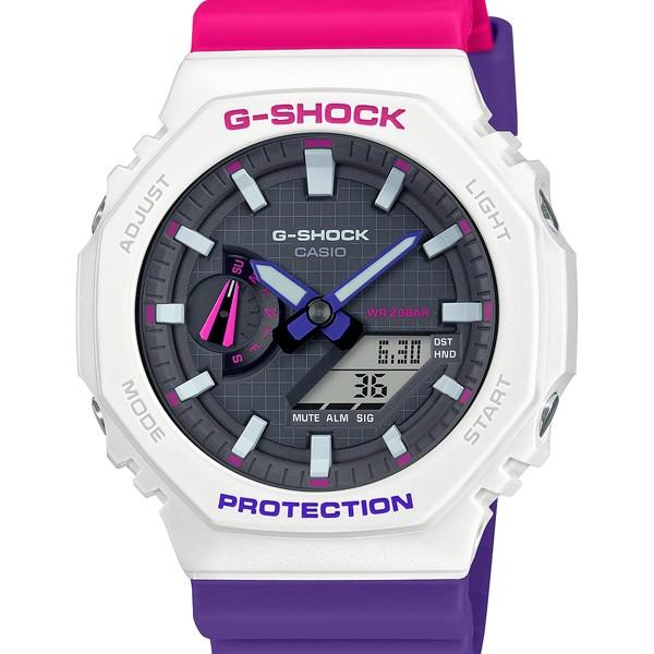 GA-2100THB-7AJF G-SHOCK CASIO Throwback 1990s Octagonal Shock-Resistant Men's Watch