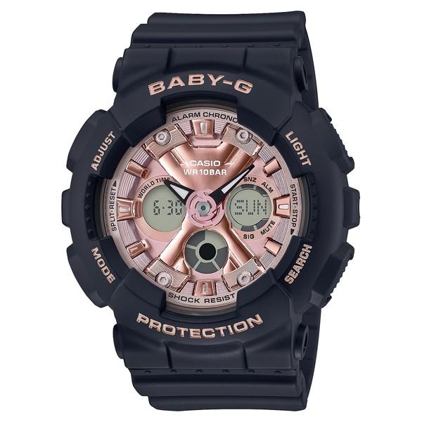 BA-130-1A4JF CASIO Baby-G LED Light World Time Women's Watch