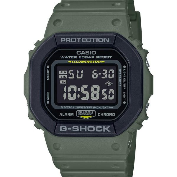 DW-5610SU-3JF G-SHOCK CASIO Shock-Resistant Men's Watch