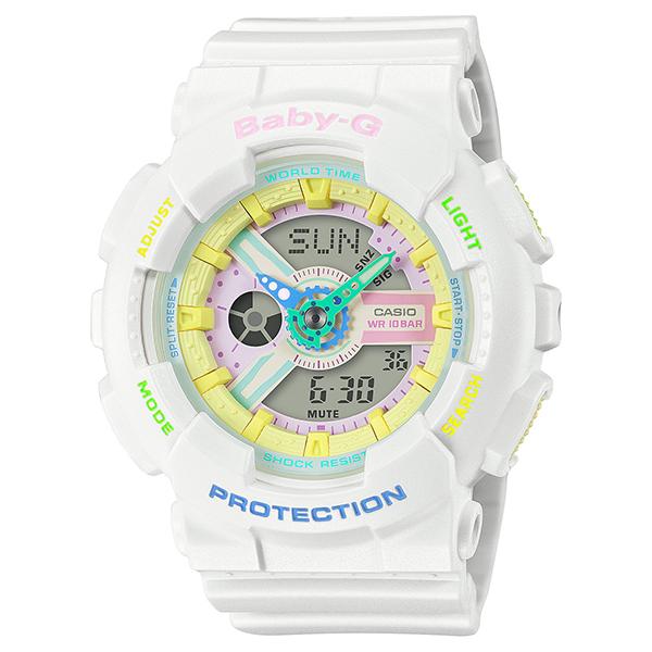 BA-110TM-7AJF Baby-G CASIO Decora Style White Women's Watch