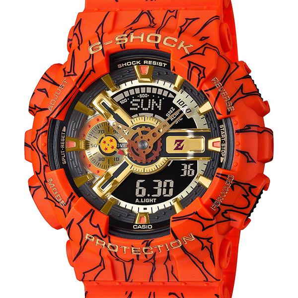 GA-110JDB-1A4JR G-SHOCK CASIO Dragon Ball Z Collaboration Model Men's Watch