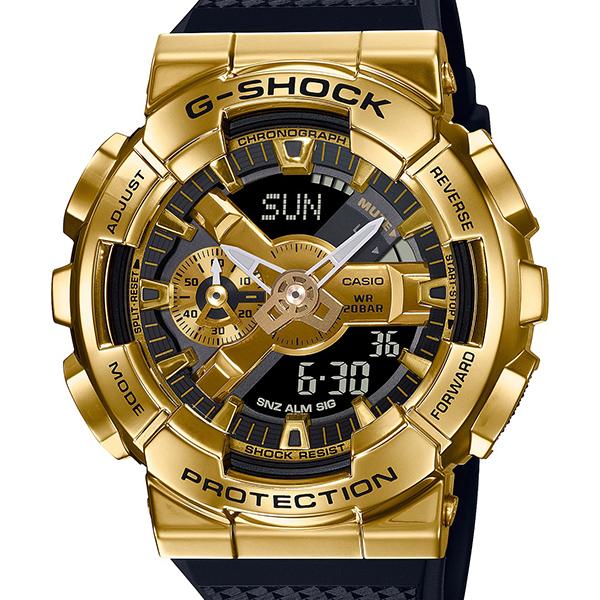 GM-110G-1A9JF G-SHOCK CASIO Gold Metal Bezel Men's Watch