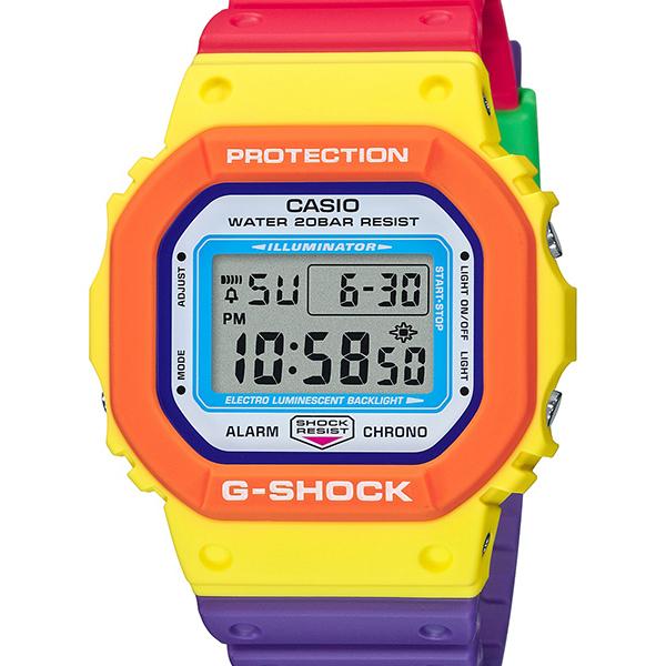 DW-5610DN-9JF G-SHOCK CASIO Psychedelic Multicolor Men's Watch