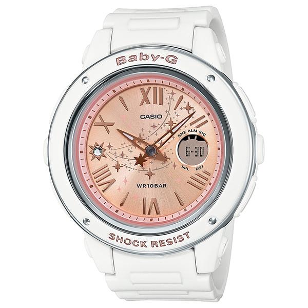 BGA-150ST-7AJF BABY-G CASIO Star Dial Series White Women's Watch