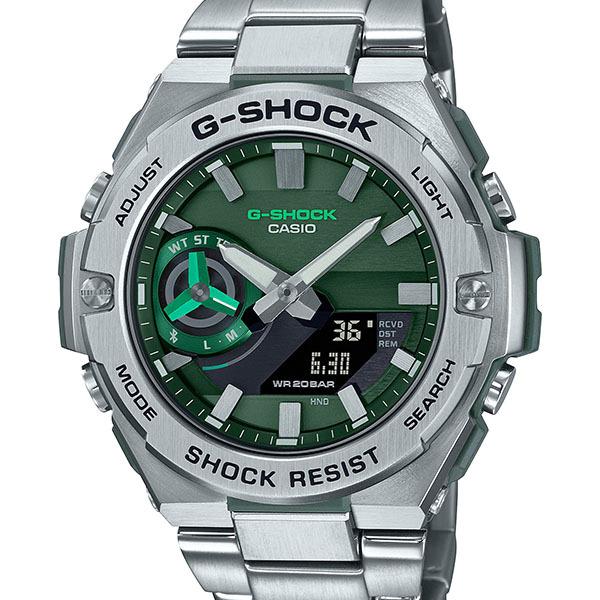 GST-B500AD-3AJF CASIO G-SHOCK NEW G-STEEL G-Steel Solar Green Men's Watch
