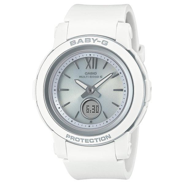 BGA-2900-7AJF CASIO Baby-G BASIC Radio-Controlled Solar White Women's Watch