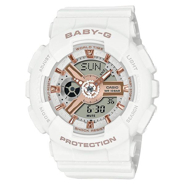 BA-110XRG-7AJF CASIO Baby-G BA-110 Large Bezel White Women's Watch