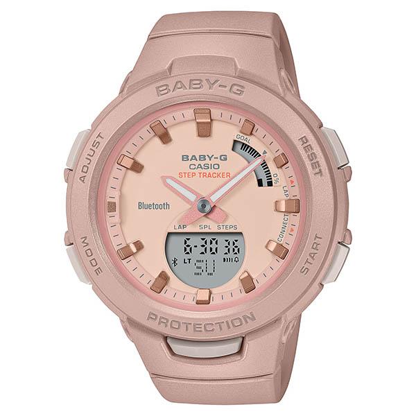 CASIO Baby-G Comfort Sporty Style Pastel Pink Women's Watch BSA-B100CS-4AJF