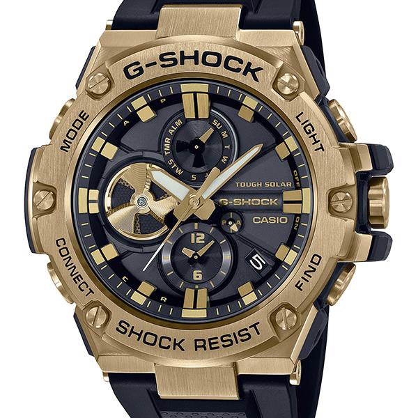 GST-B100GB-1A9JF CASIO G-SHOCK G-STEEL G-Steel Black Gold Men's Watch