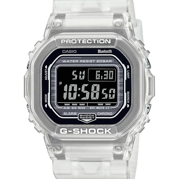 DW-B5600G-7JF G-SHOCK CASIO Skeleton White Men's Watch