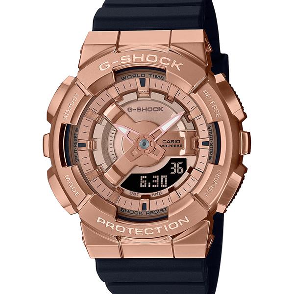 GM-S110PG-1AJF G-SHOCK CASIO Metal Covered Small Mid-Size Men's Watch