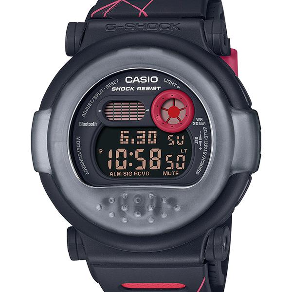 G-B001MVA-1JR CASIO G-SHOCK Double Bezel Gray Smartphone Link Men's Watch