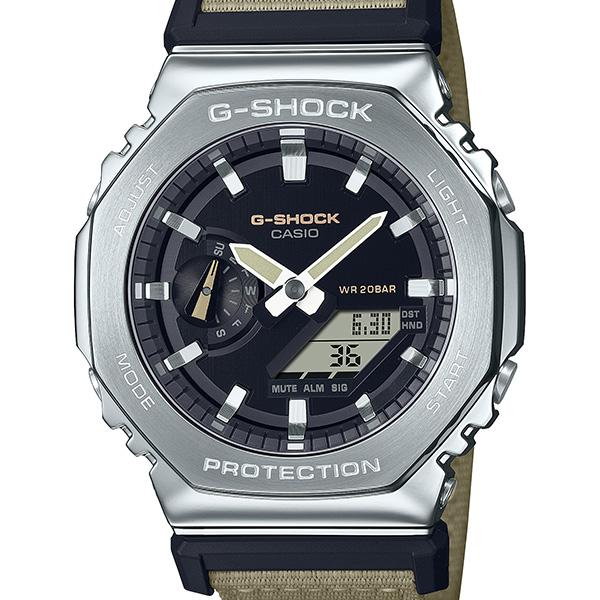 GM-2100C-5AJF G-SHOCK CASIO Metal Covered Cross Band Men's Watch