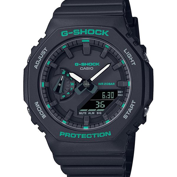 GMA-S2100GA-1AJF G-SHOCK CASIO Mid-Size Green Accent Men's Watch