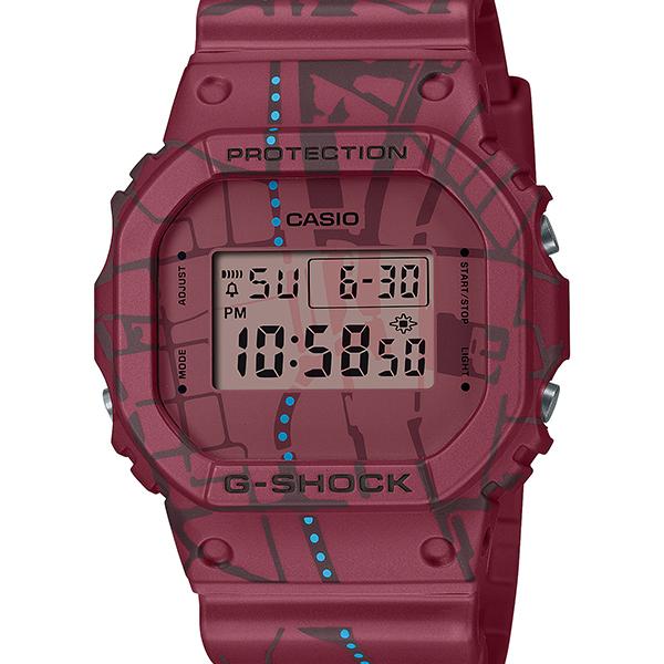 DW-5600SBY-4JR G-SHOCK CASIO Treasure Hunt Shibuya Map Men's Watch