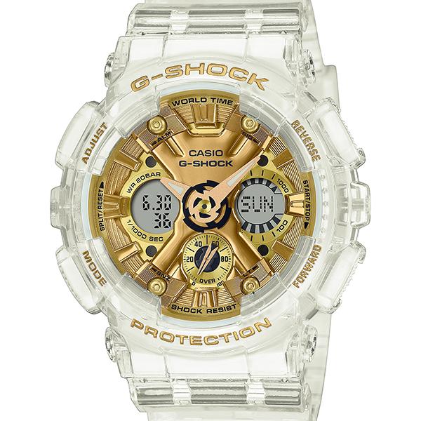 GMA-S120SG-7AJF G-SHOCK CASIO Clear Skeleton Gold Men's Watch