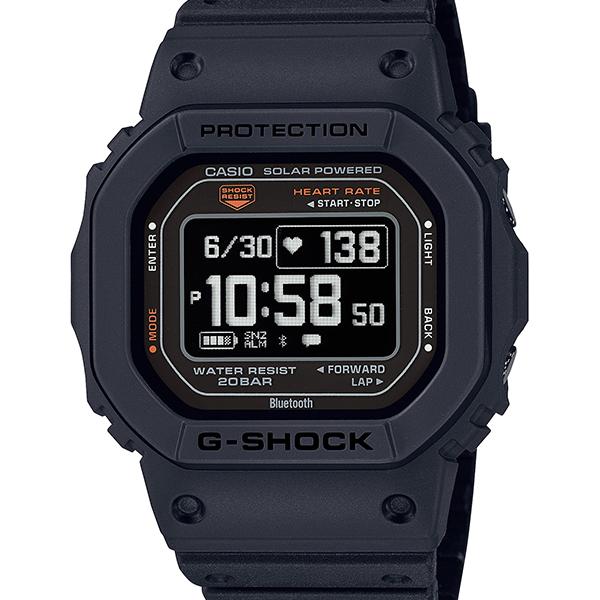 DW-H5600-1JR G-SHOCK CASIO G-SQUAD Men's Watch with Heart Rate and Blood Oxygen Level Monitoring