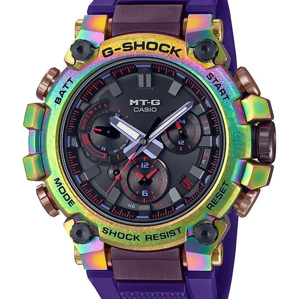 MTG-B3000PRB-1AJR G-SHOCK CASIO MT-G Aurora Oval Men's Watch (Released June 9, 2023)