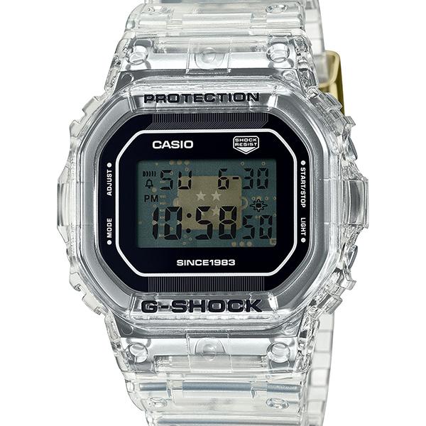 DW-5040RX-7JR CASIO G-SHOCK 40th Anniversary Clear Remix Men's Watch (Released July 7, 2023)