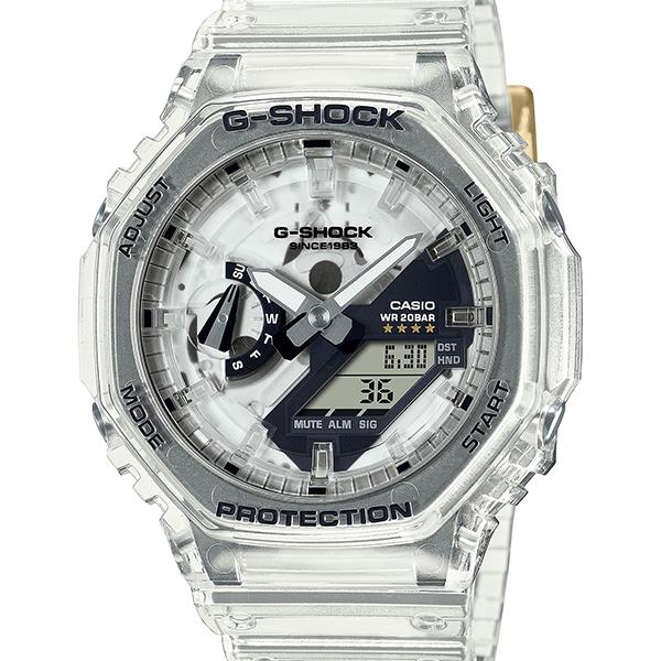 GA-2140RX-7AJR CASIO G-SHOCK 40th Anniversary Clear Remix Men's Watch (Released July 7, 2023)