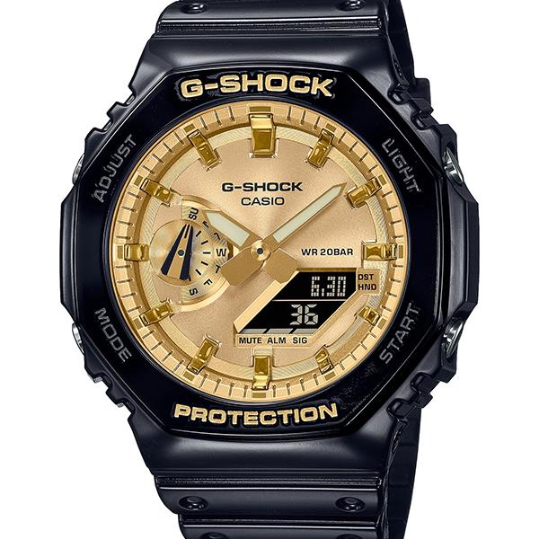 GA-2100GB-1AJF CASIO G-SHOCK 2100 GARISH GOLD Men's Watch Released August 4th