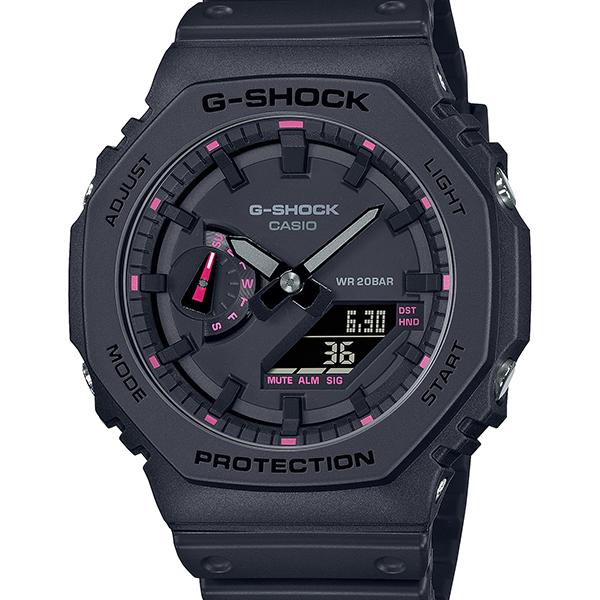 GA-2100P-1AJR G-SHOCK CASIO Pink Ribbon Black Men's Watch