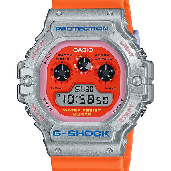 DW-5900EU-8A4JF G-SHOCK CASIO Euphoria Series Orange Silver Men's Watch