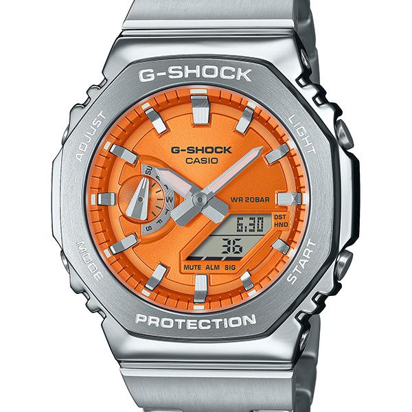 GM-2110D-4AJF G-SHOCK CASIO GM-2100 METAL BAND COLOR DIAL Men's Watch