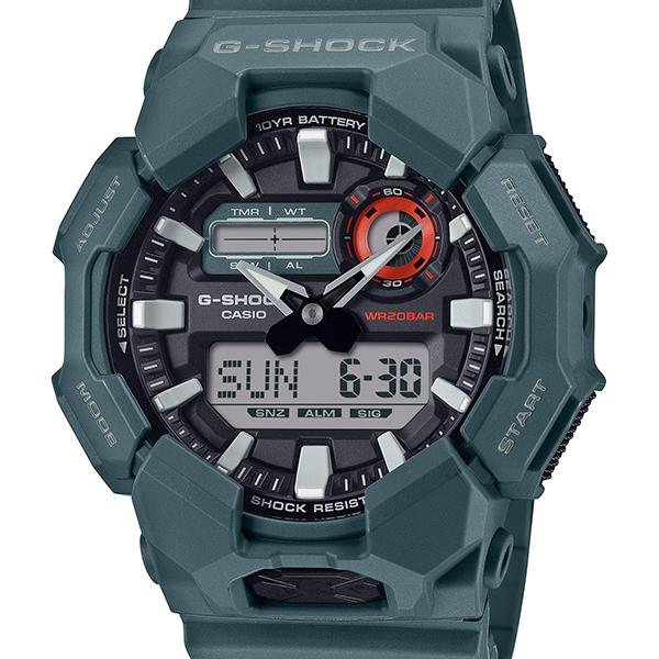 GA-010-2AJF G-SHOCK CASIO Digital-Analog Combination Men's Watch with Approximately 10-Year Battery Life