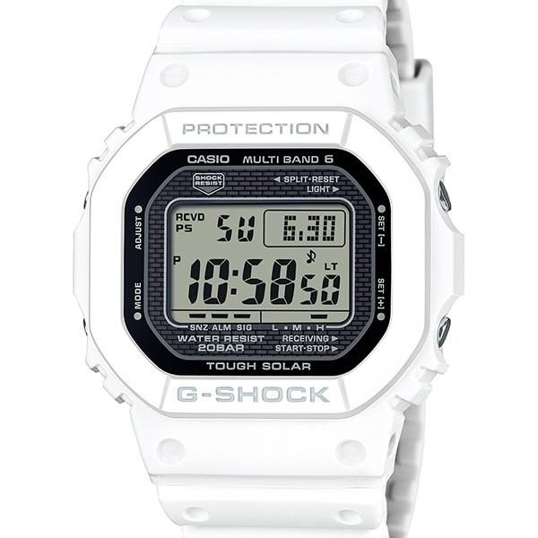 CASIO G-SHOCK GW-5000HS-7JF JDM Heritage White Mono-Tone Tough Solar Radio Men's Watch