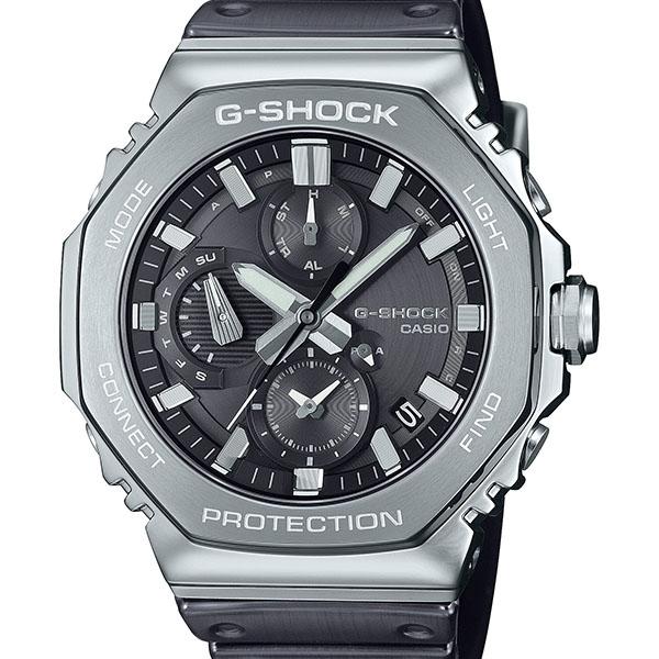 GMC-B2100Y-1AJF CASIO G-SHOCK Full Metal Chronograph with Tough Silicone Band