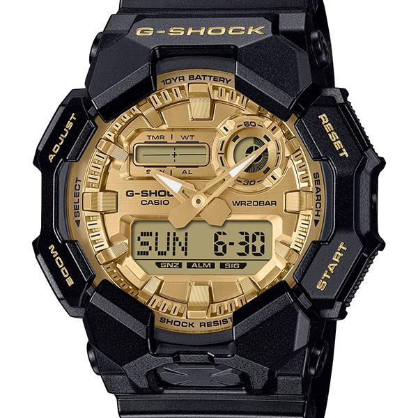 GA-010GGB-1A9JF CASIO G-SHOCK BLACK AND GOLD SERIES Men's Watch