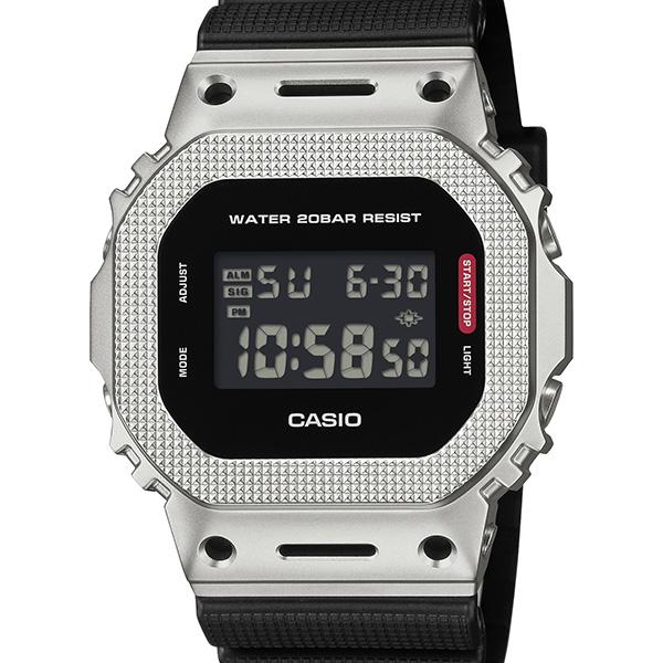 CASIO G-SHOCK GM-5600M-1JF Metal Cover Checkered Pattern 5600 Men's Watch